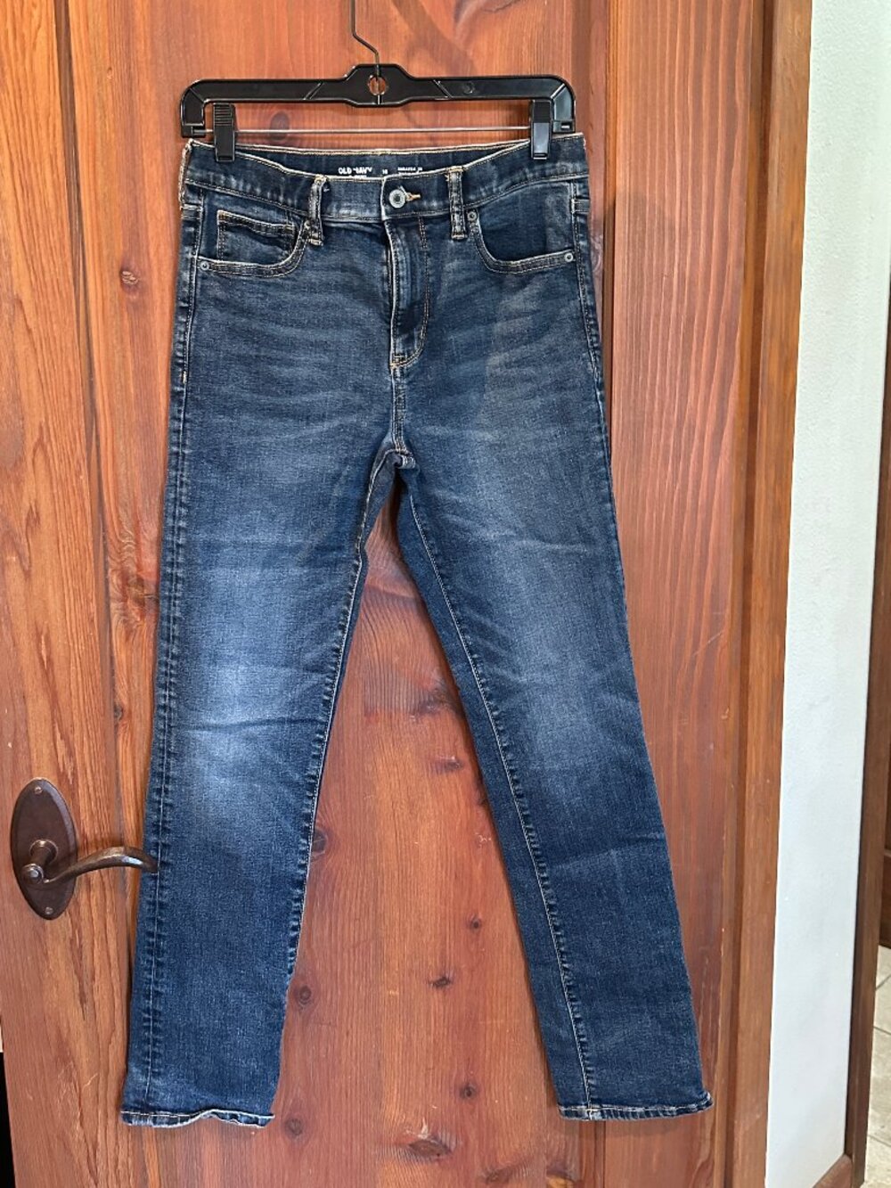 OLD NAVY Kids Karate Slim Stretch Adjustable Waist Denim Jeans Size 16